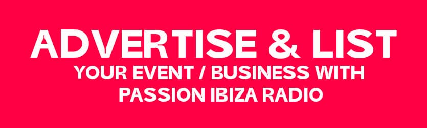 Advertise with Passion Ibiza Radio